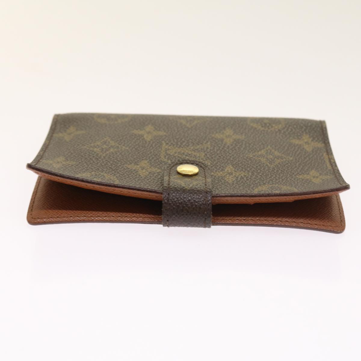 LOUIS VUITTON Monogram Agenda PM Day Planner Cover R20005 LV Auth 54391