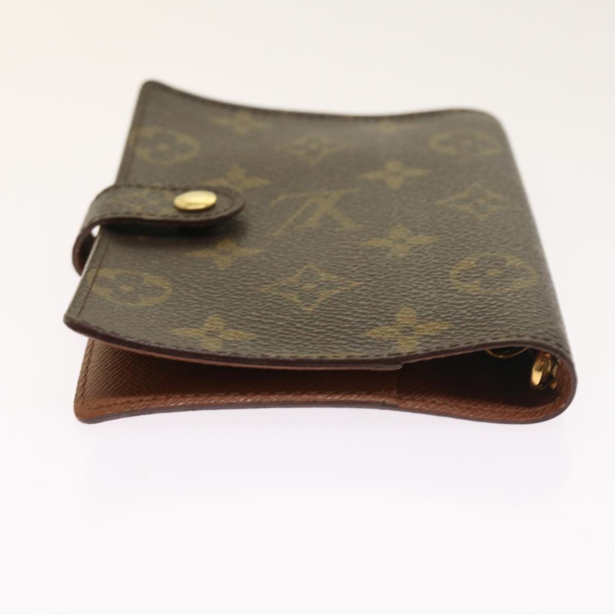 LOUIS VUITTON Monogram Agenda PM Day Planner Cover R20005 LV Auth 54391