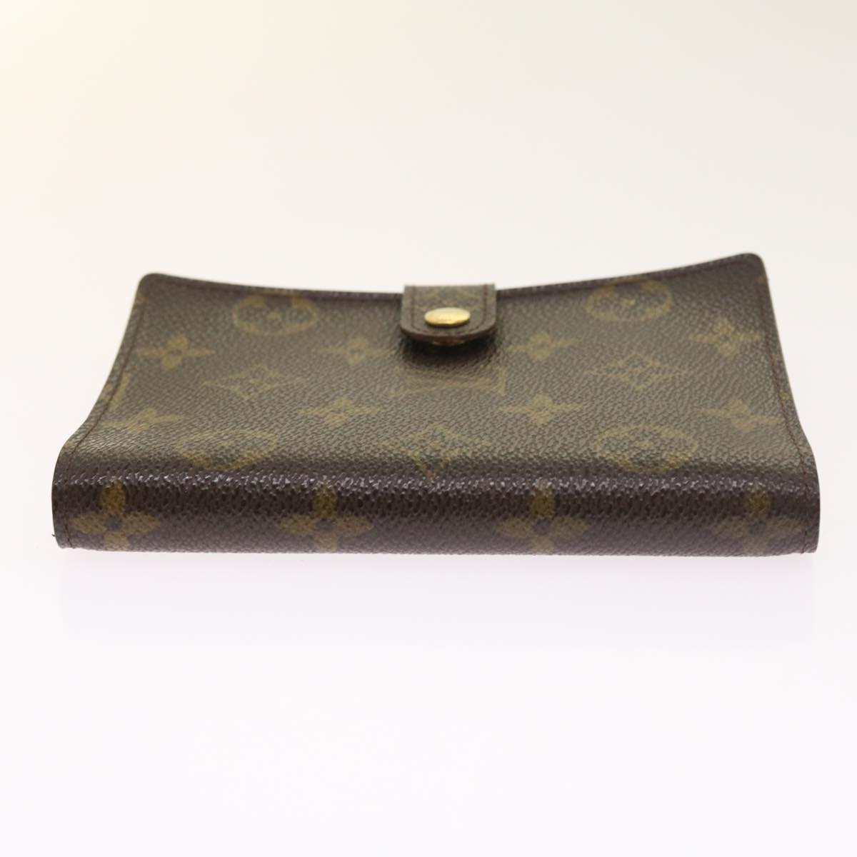 LOUIS VUITTON Monogram Agenda PM Day Planner Cover R20005 LV Auth 54391