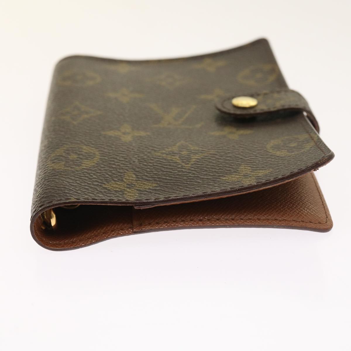 LOUIS VUITTON Monogram Agenda PM Day Planner Cover R20005 LV Auth 54391