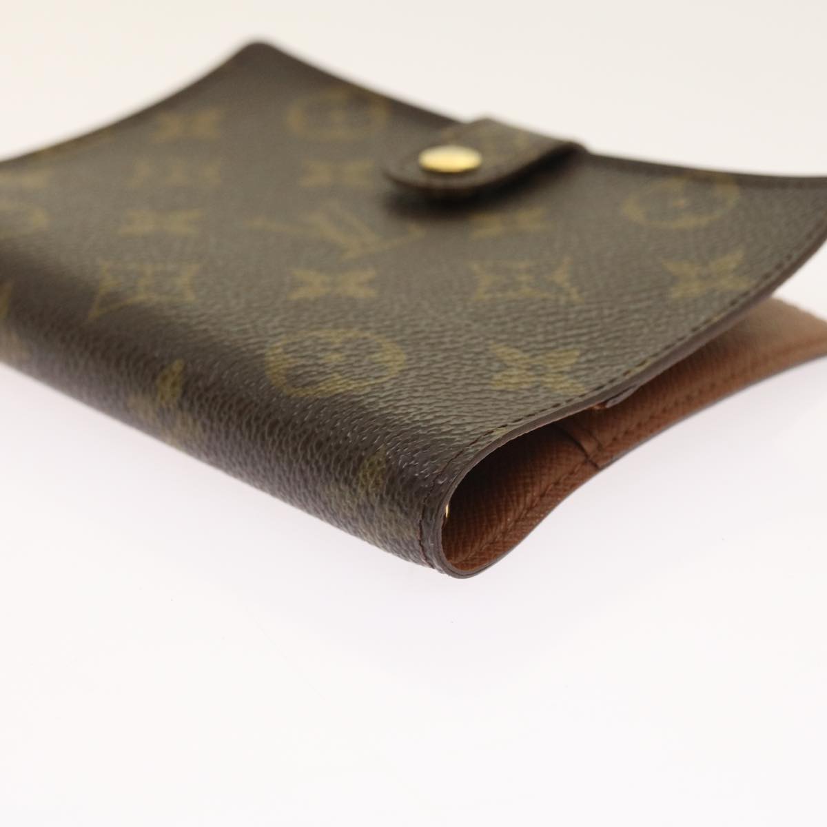 LOUIS VUITTON Monogram Agenda PM Day Planner Cover R20005 LV Auth 54391