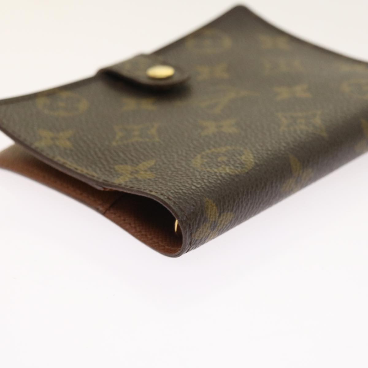 LOUIS VUITTON Monogram Agenda PM Day Planner Cover R20005 LV Auth 54391