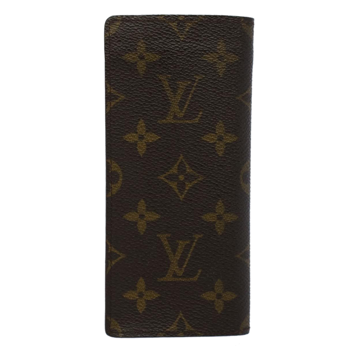 LOUIS VUITTON Monogram Etui A Lunettes Simple Glasses Case M62962 LV Auth 54398 - 0