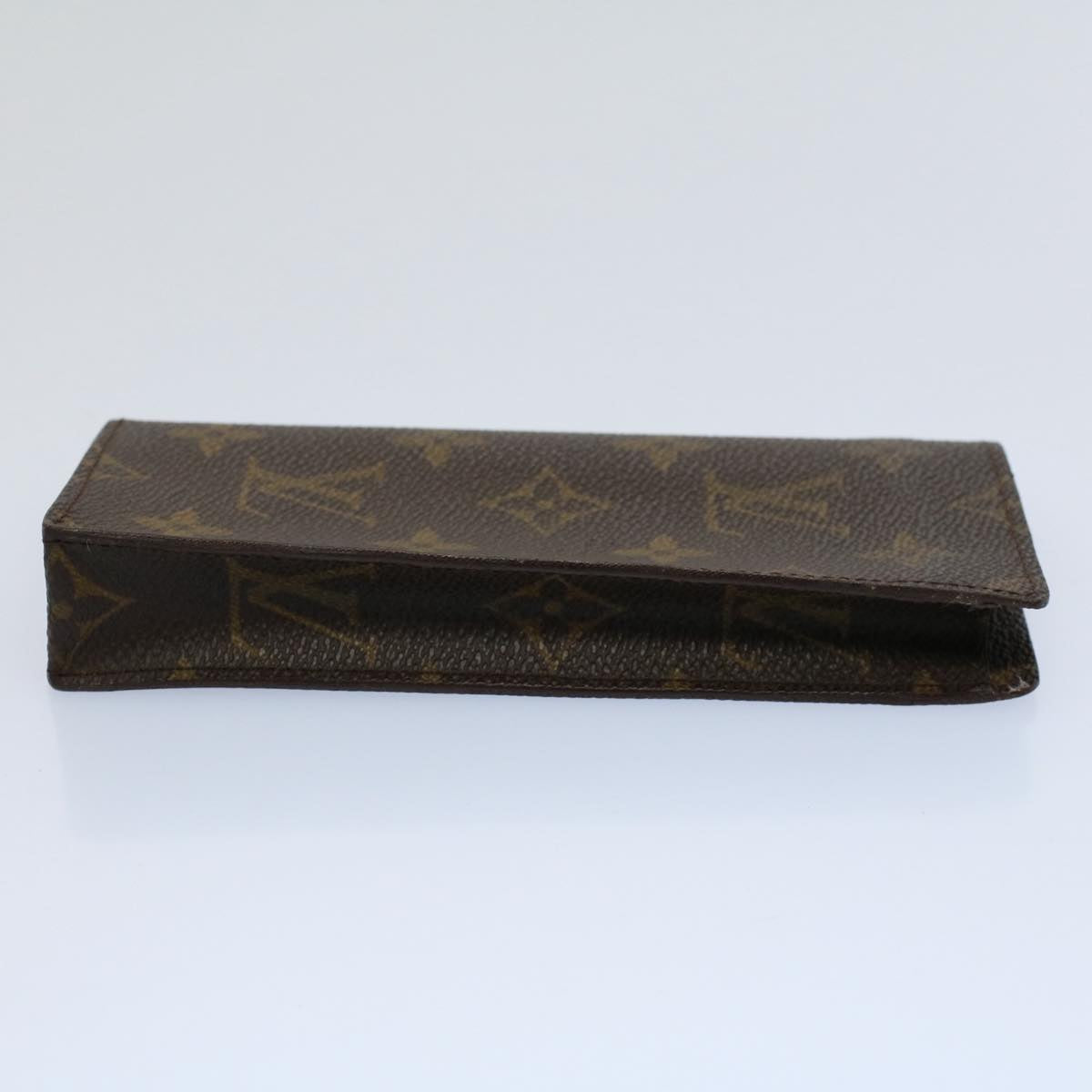 LOUIS VUITTON Monogram Etui A Lunettes Simple Glasses Case M62962 LV Auth 54398