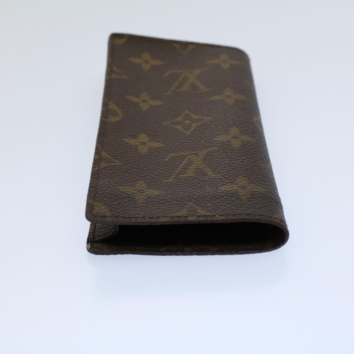 LOUIS VUITTON Monogram Etui A Lunettes Simple Glasses Case M62962 LV Auth 54398