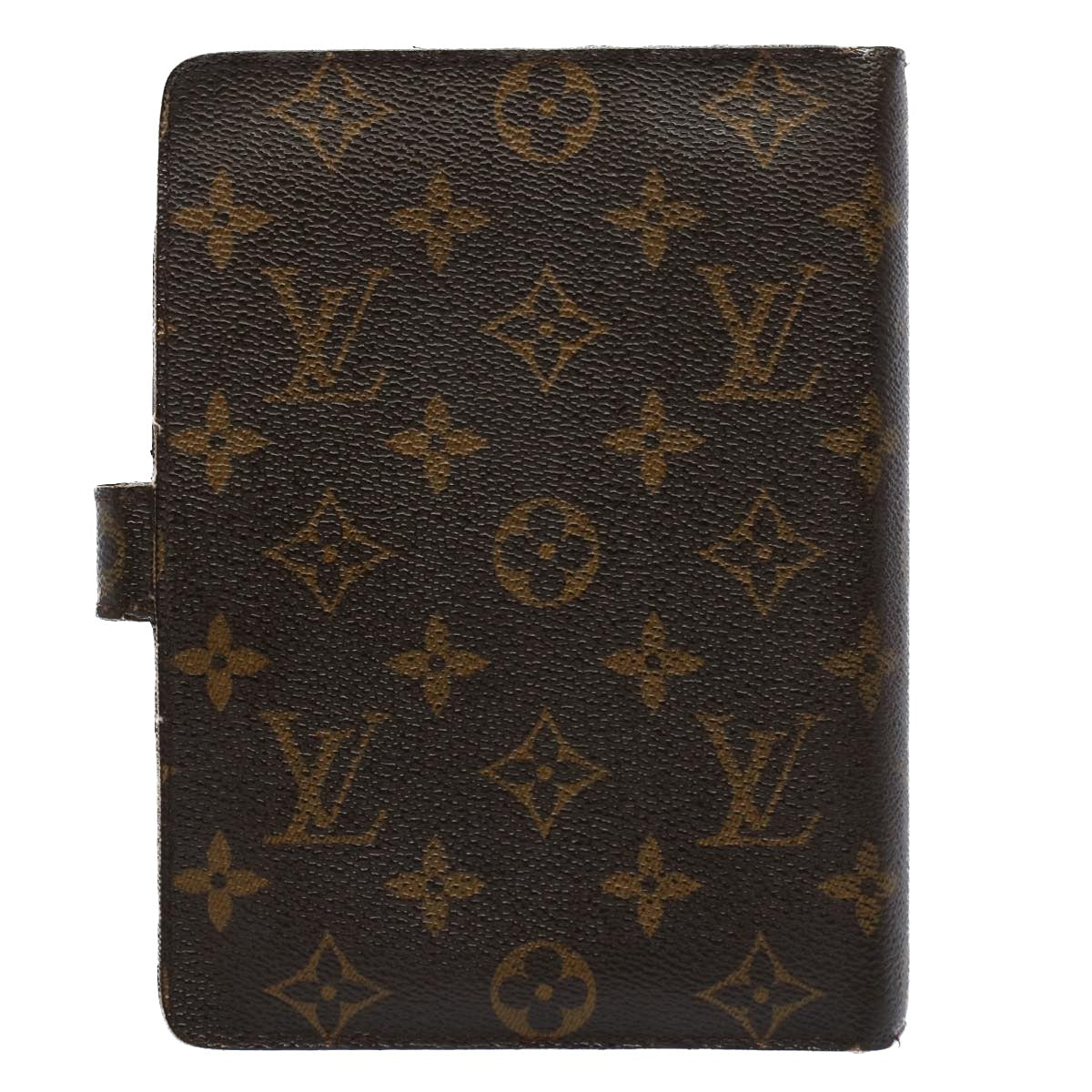 LOUIS VUITTON Monogram Agenda MM Day Planner Cover R20105 LV Auth 54410 - 0