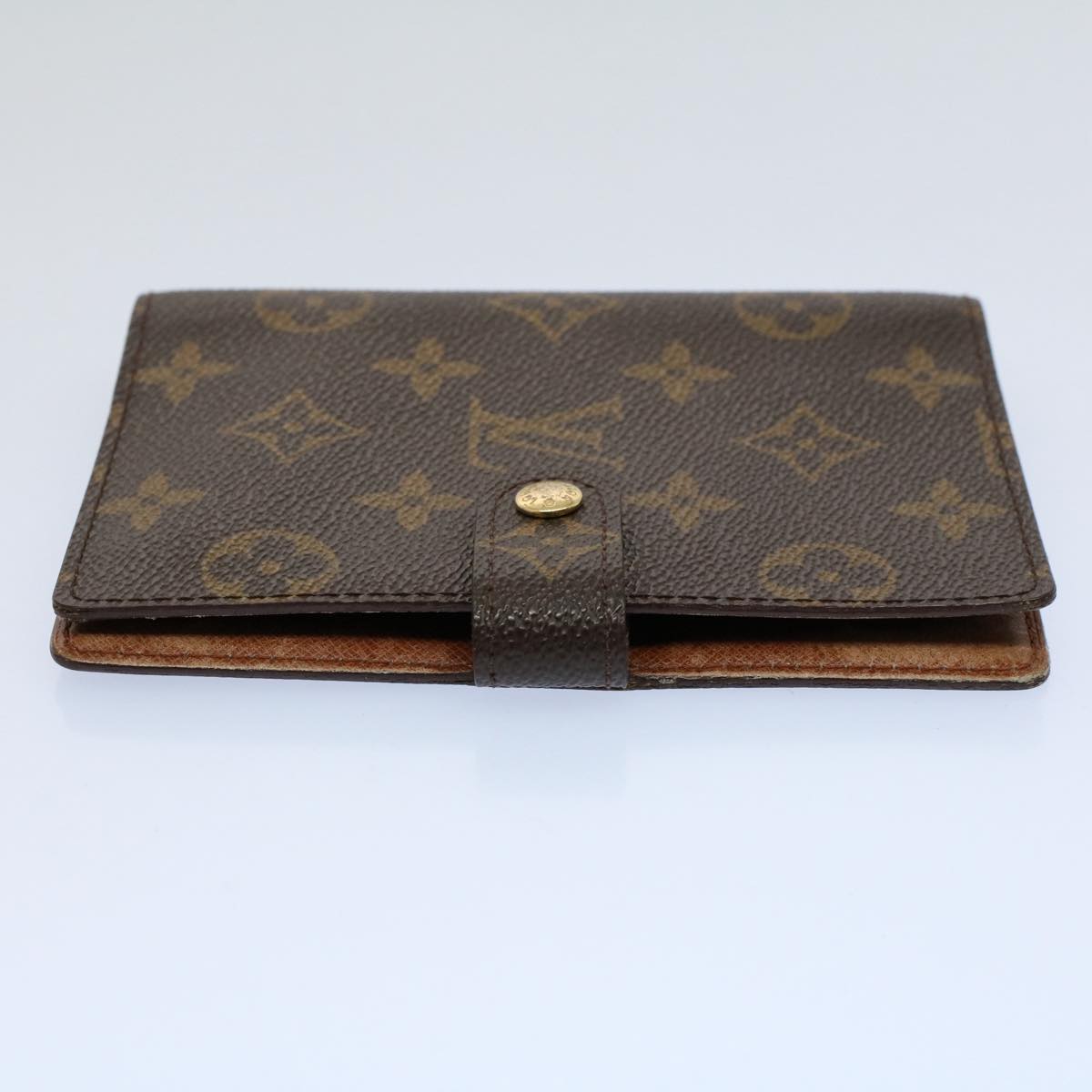 LOUIS VUITTON Monogram Agenda PM Day Planner Cover R20005 LV Auth 54411