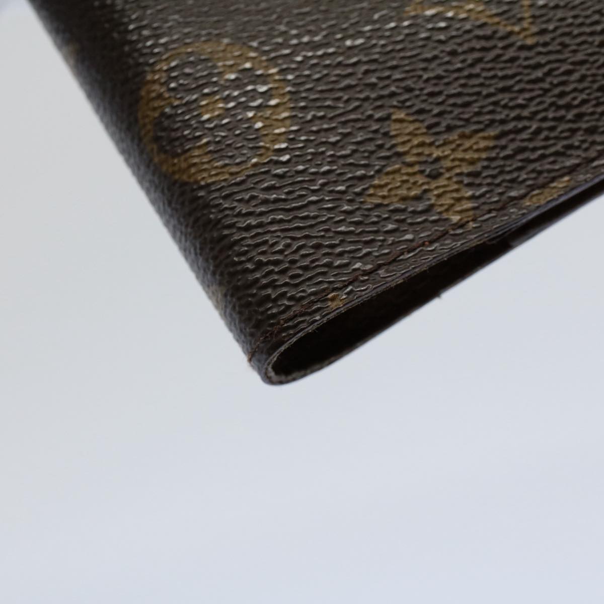 LOUIS VUITTON Monogram Agenda PM Day Planner Cover R20005 LV Auth 54411