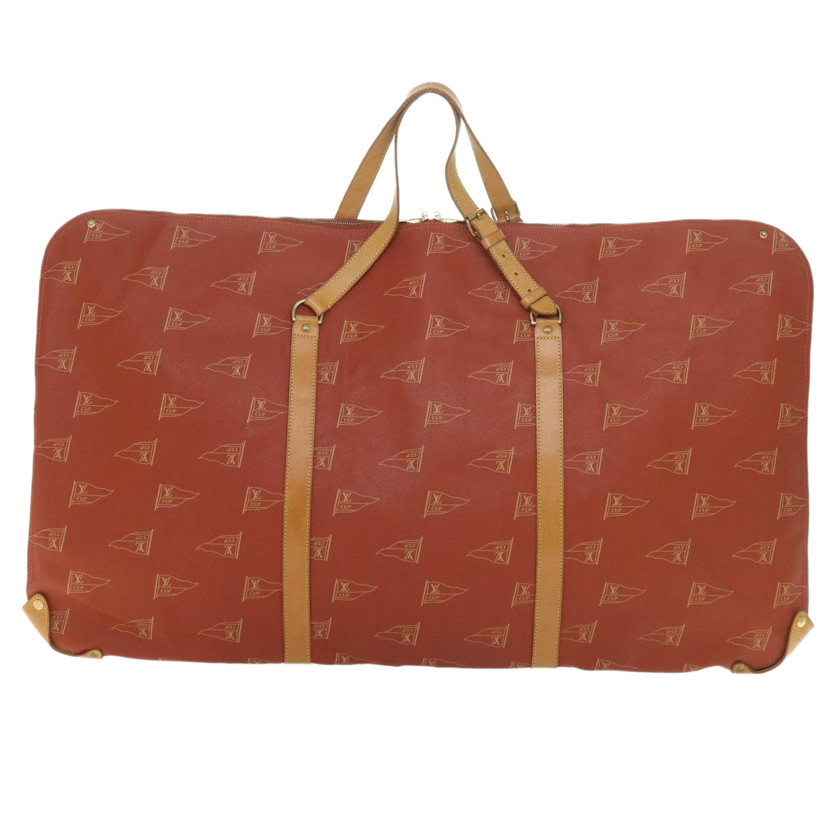 LOUIS VUITTON LV Cup Garment Cover Red Aboganie LV Auth 54415 - 0