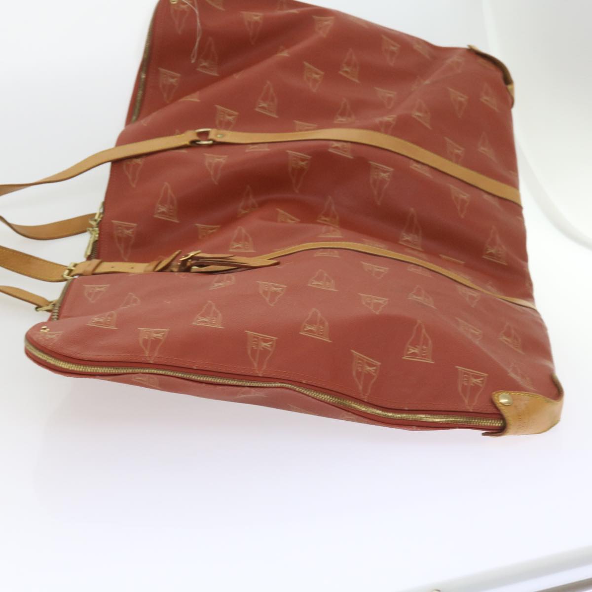 LOUIS VUITTON LV Cup Garment Cover Red Aboganie LV Auth 54415