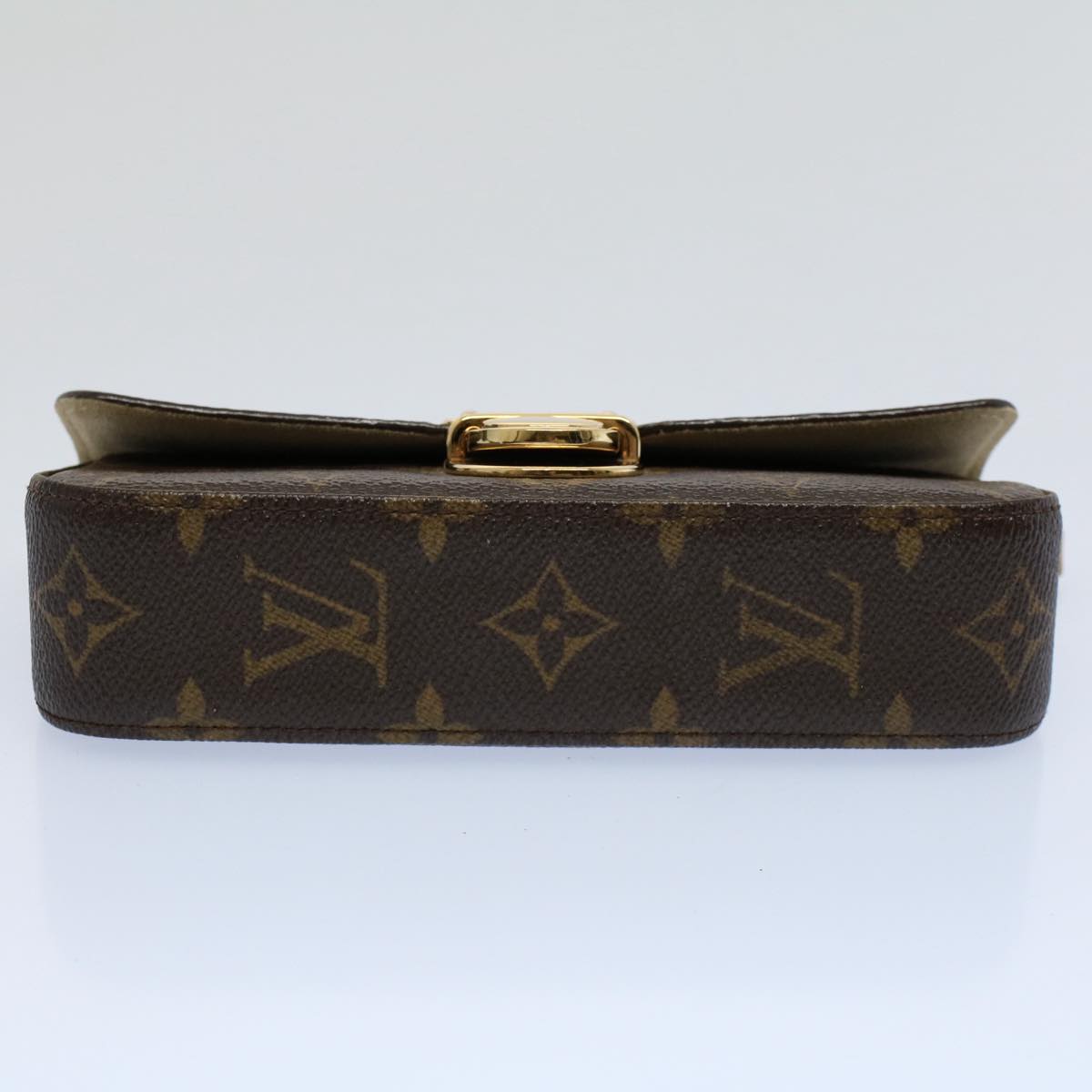 LOUIS VUITTON Monogram Pochette lagoon Glasses Case M60008 LV Auth 54437