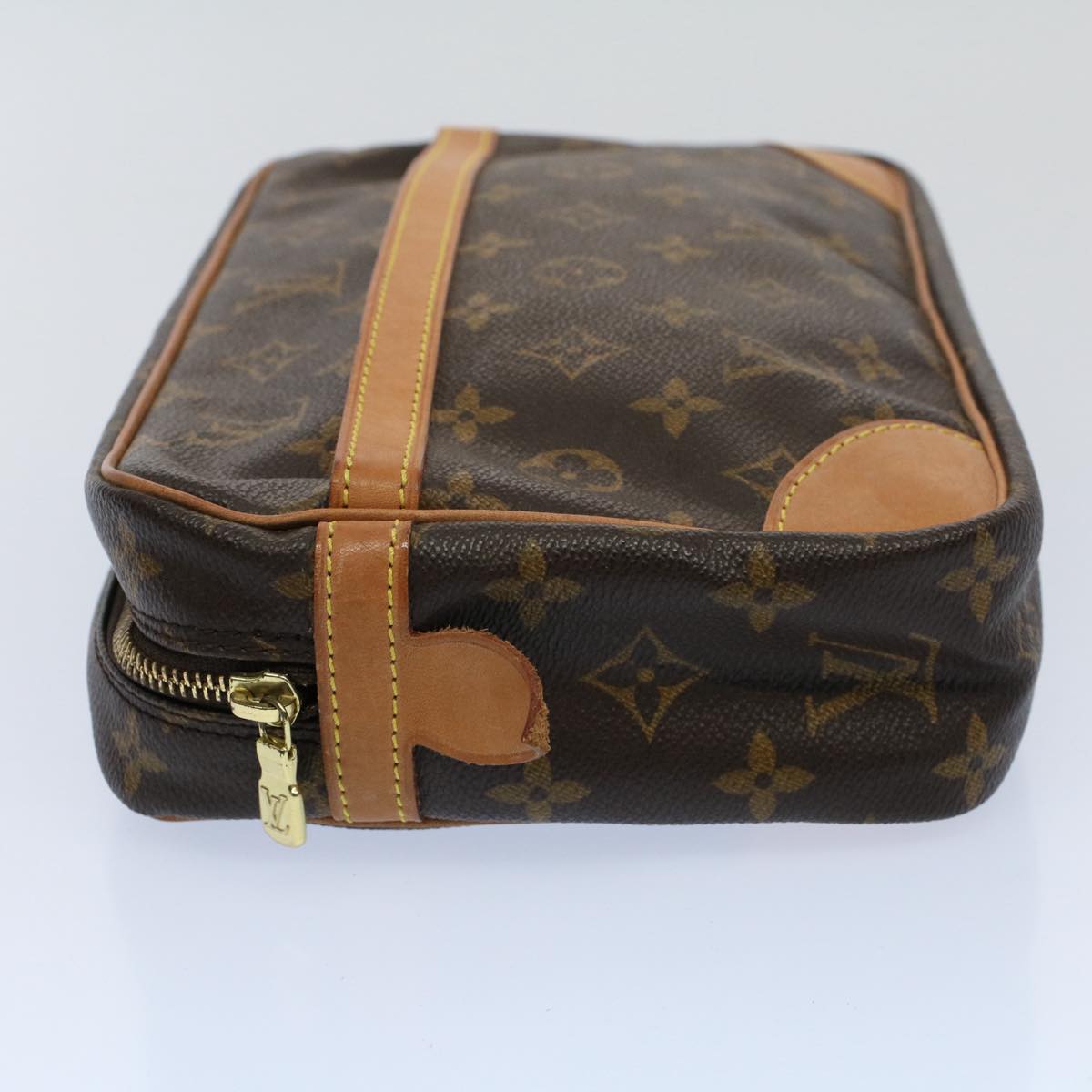 LOUIS VUITTON Monogram Compiegne 28 Clutch Bag M51845 LV Auth 54529