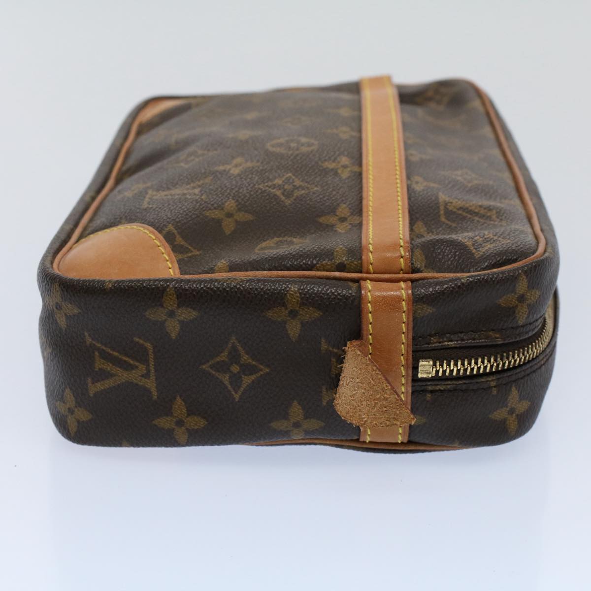 LOUIS VUITTON Monogram Compiegne 28 Clutch Bag M51845 LV Auth 54529