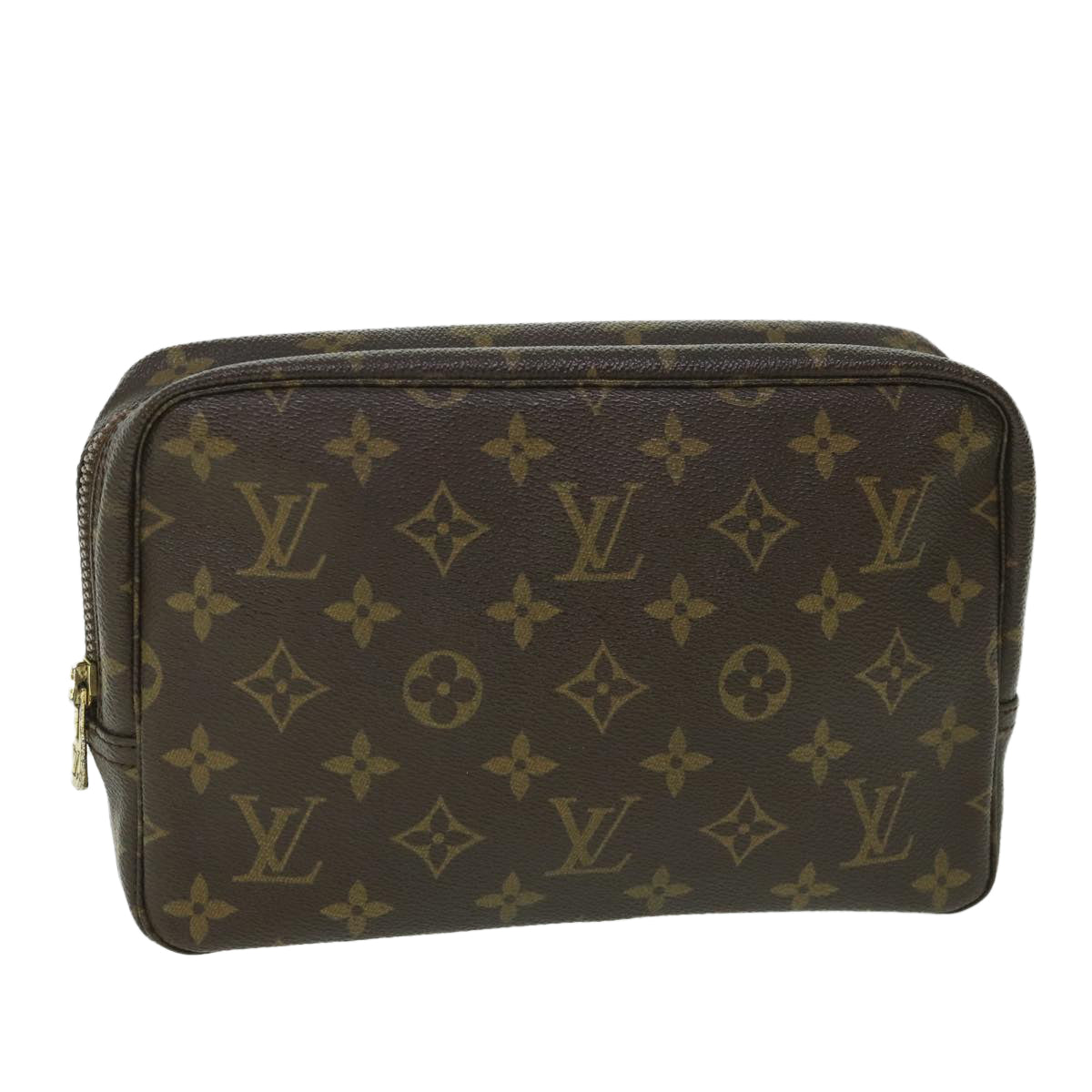 LOUIS VUITTON Monogram Trousse Toilette 23 Clutch Bag M47524 LV Auth 54558