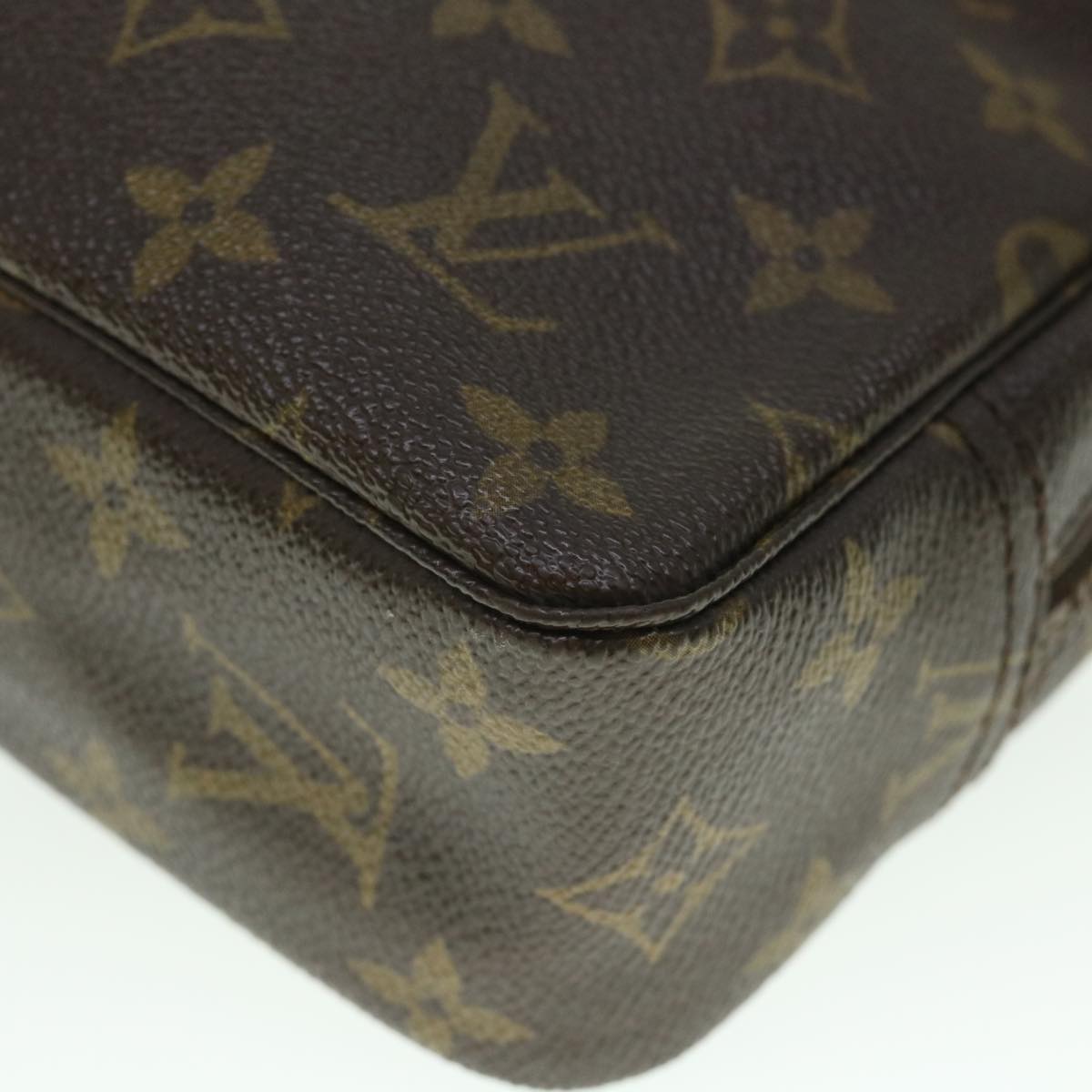 LOUIS VUITTON Monogram Trousse Toilette 23 Clutch Bag M47524 LV Auth 54558