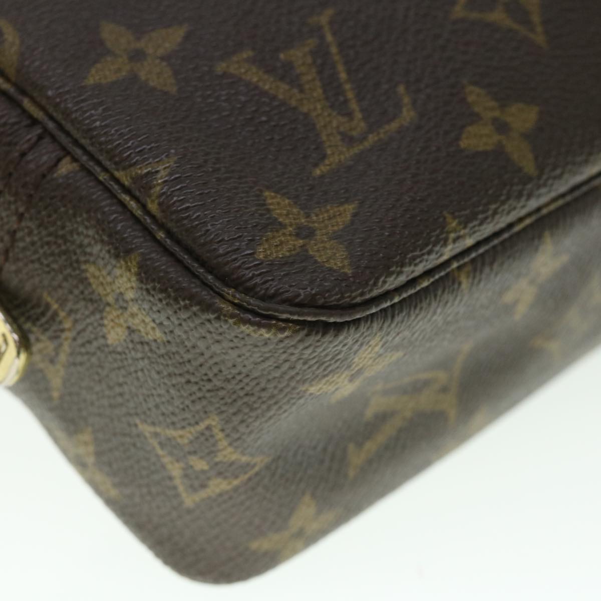 LOUIS VUITTON Monogram Trousse Toilette 23 Clutch Bag M47524 LV Auth 54558