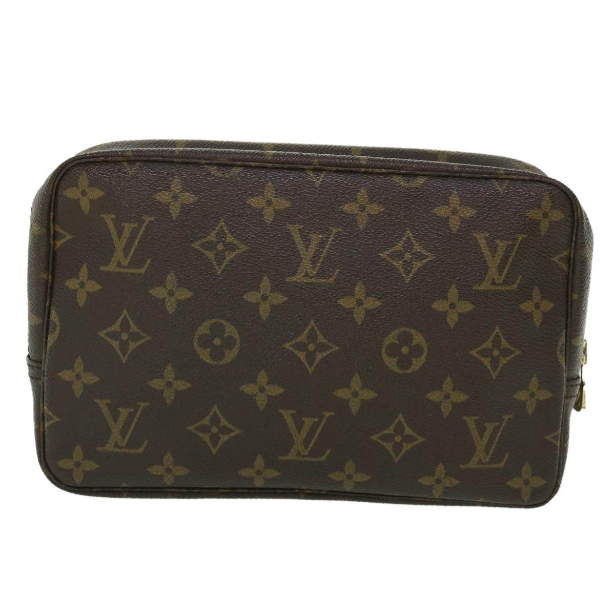 LOUIS VUITTON Monogram Trousse Toilette 23 Clutch Bag M47524 LV Auth 54558