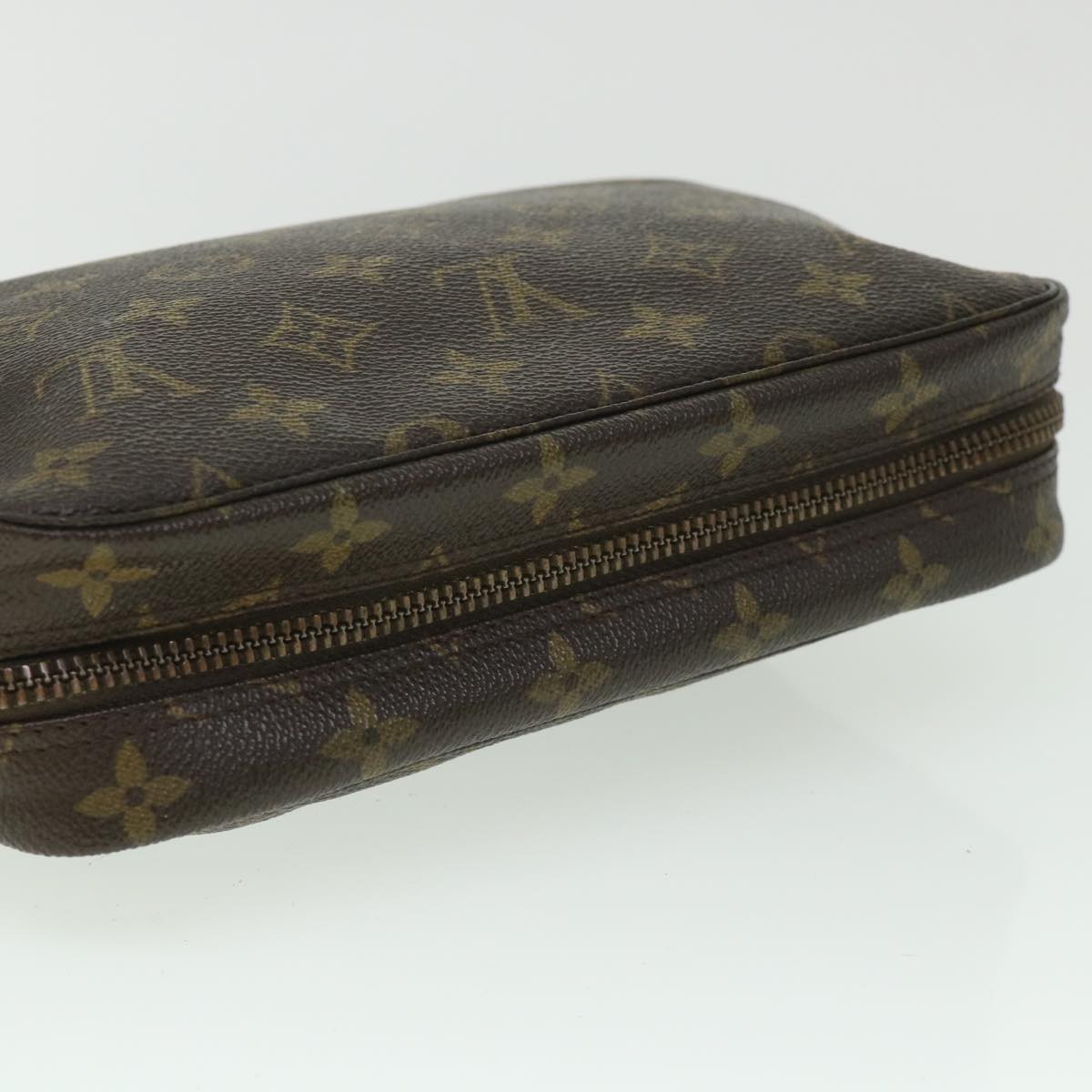 LOUIS VUITTON Monogram Trousse Toilette 23 Clutch Bag M47524 LV Auth 54558