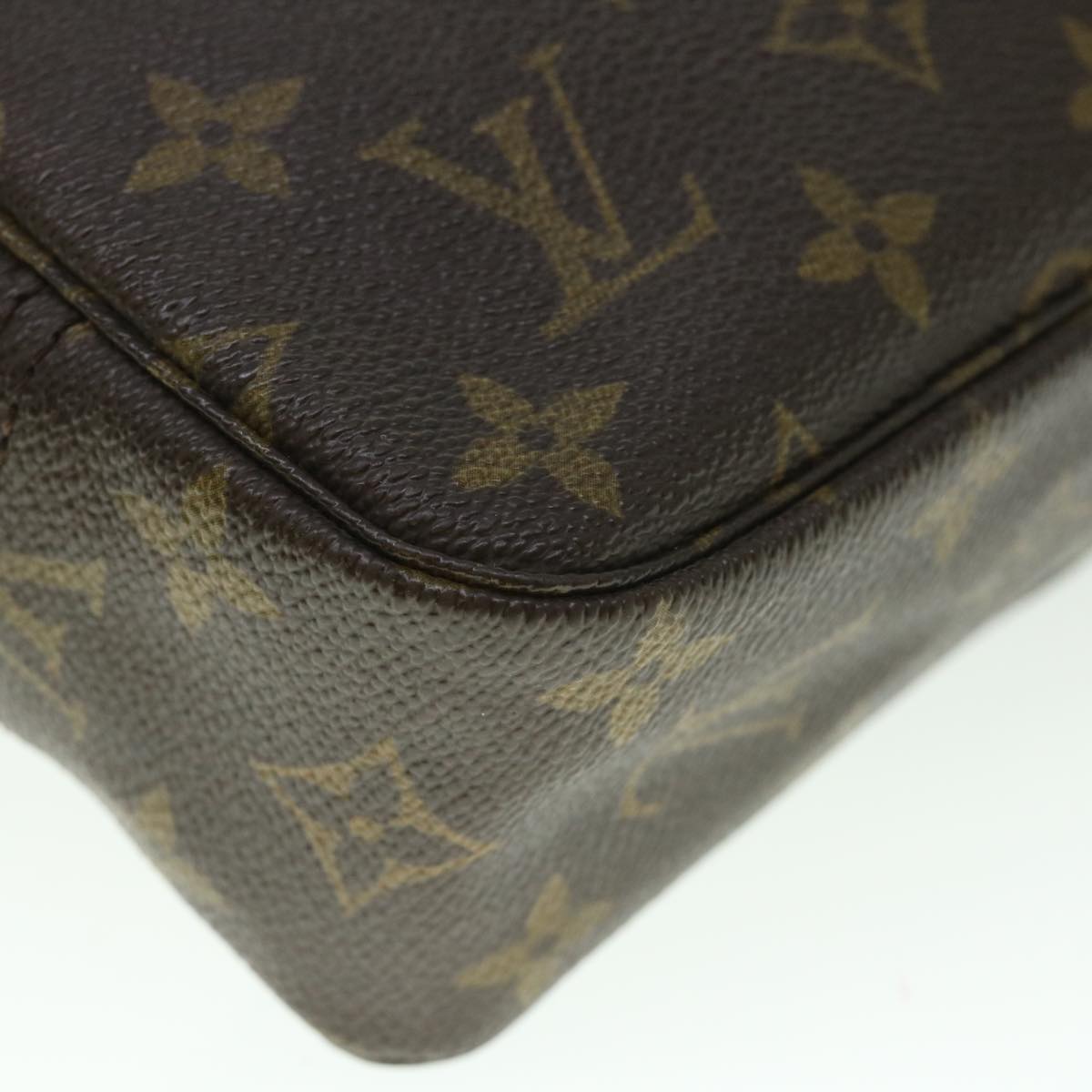 LOUIS VUITTON Monogram Trousse Toilette 23 Clutch Bag M47524 LV Auth 54558