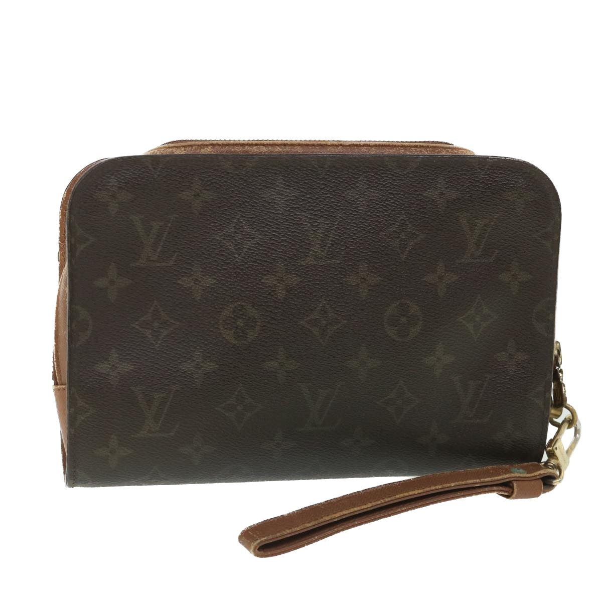 LOUIS VUITTON Monogram Orsay Clutch Bag M51790 LV Auth 54559