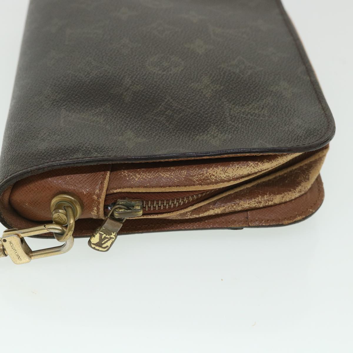 LOUIS VUITTON Monogram Orsay Clutch Bag M51790 LV Auth 54559