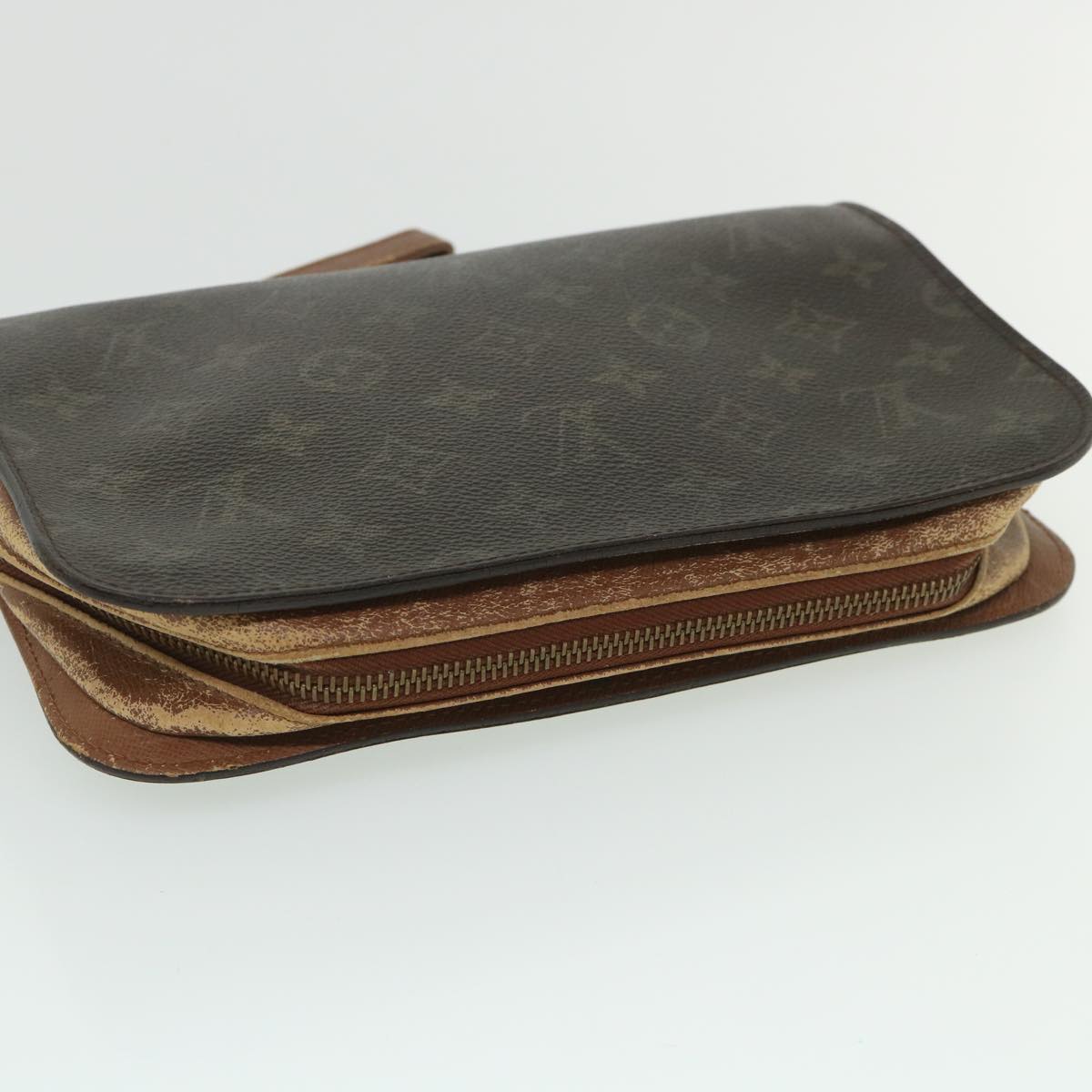 LOUIS VUITTON Monogram Orsay Clutch Bag M51790 LV Auth 54559