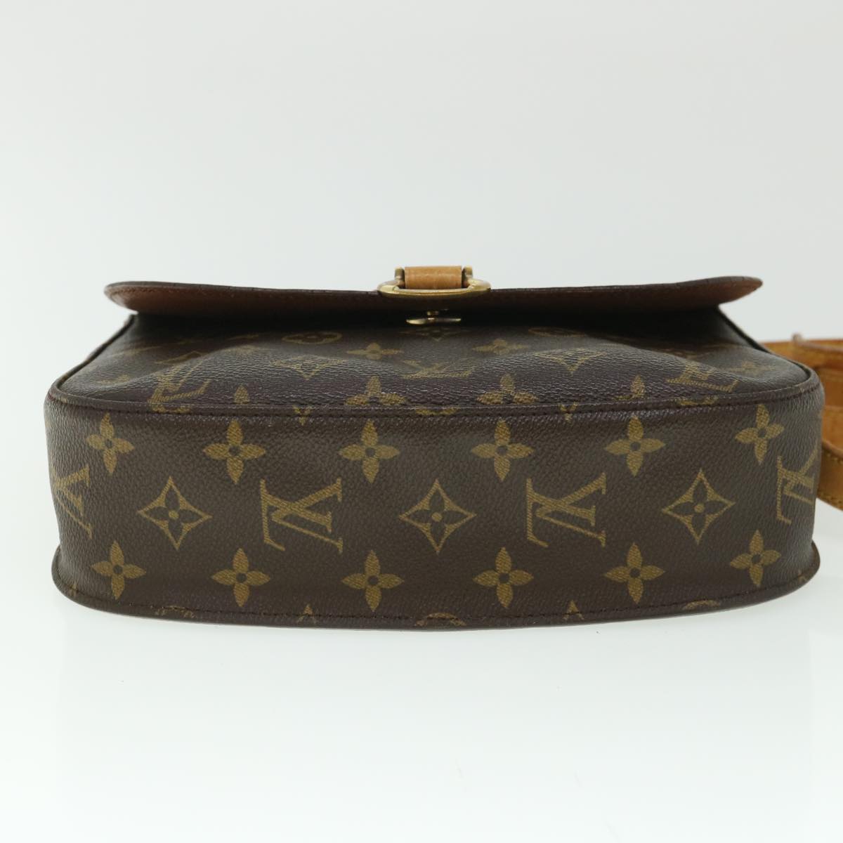 LOUIS VUITTON Monogram Saint Cloud GM Shoulder Bag M51242 LV Auth 54585