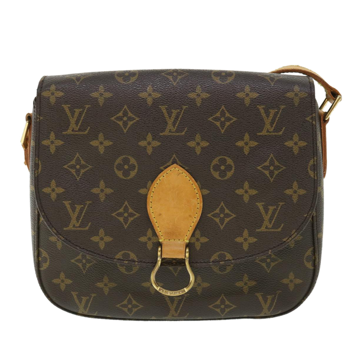 LOUIS VUITTON Monogram Saint Cloud GM Shoulder Bag M51242 LV Auth 54585 - 0