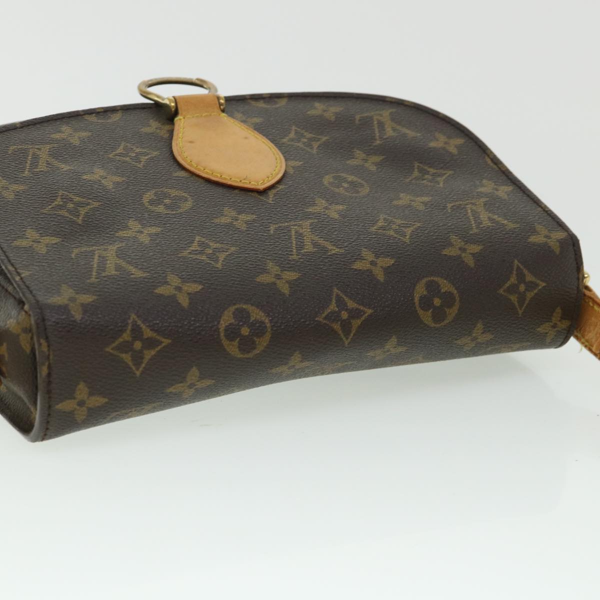 LOUIS VUITTON Monogram Saint Cloud GM Shoulder Bag M51242 LV Auth 54585