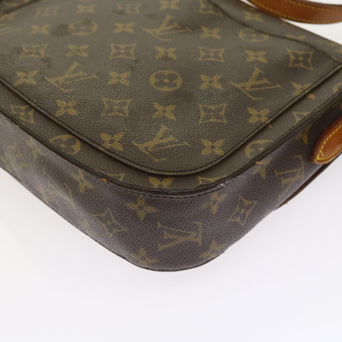 LOUIS VUITTON Monogram Saint Cloud GM Shoulder Bag M51242 LV Auth 54586