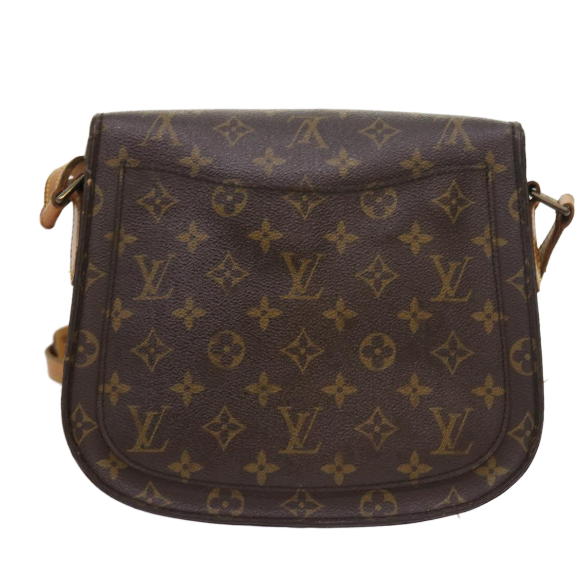 LOUIS VUITTON Monogram Saint Cloud GM Shoulder Bag M51242 LV Auth 54586