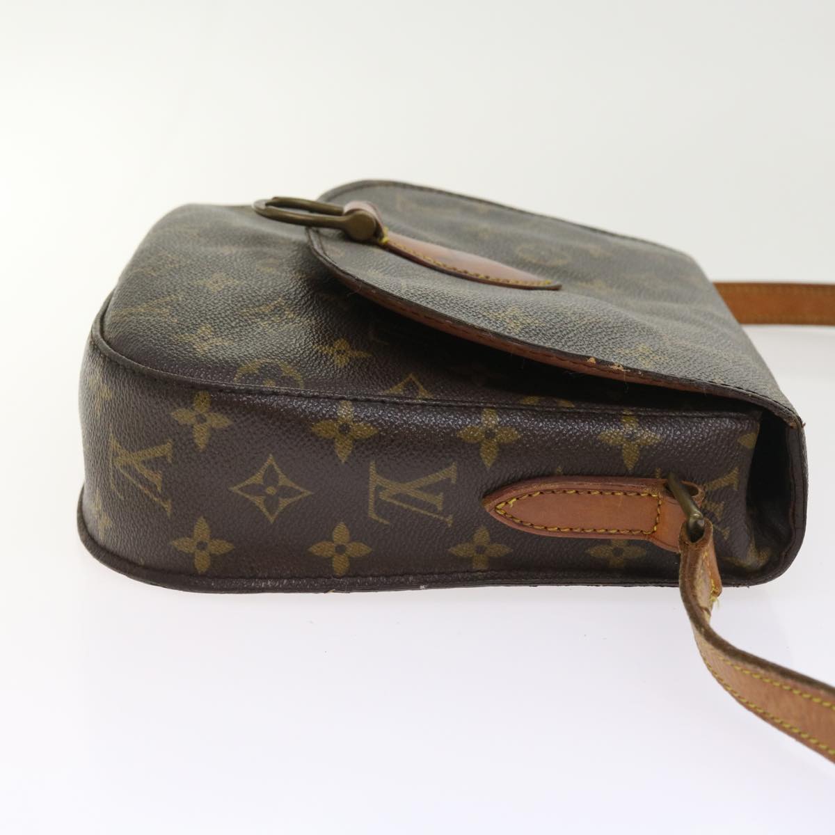 LOUIS VUITTON Monogram Saint Cloud GM Shoulder Bag M51242 LV Auth 54586