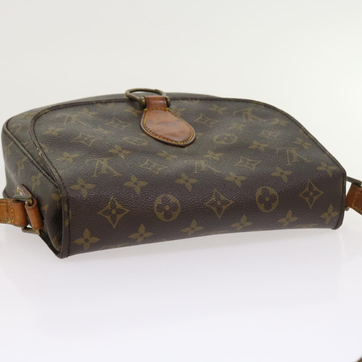 LOUIS VUITTON Monogram Saint Cloud GM Shoulder Bag M51242 LV Auth 54586