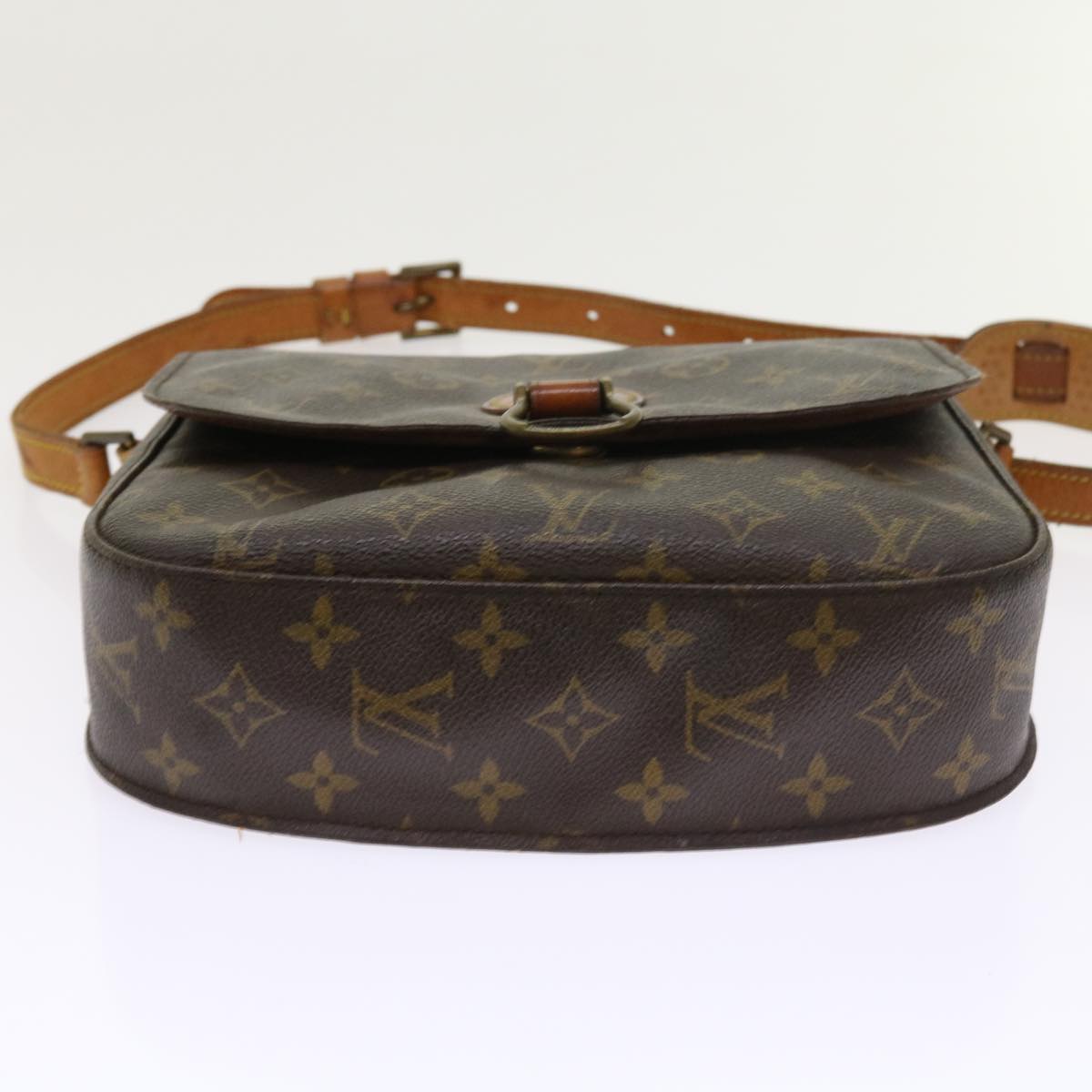 LOUIS VUITTON Monogram Saint Cloud GM Shoulder Bag M51242 LV Auth 54586