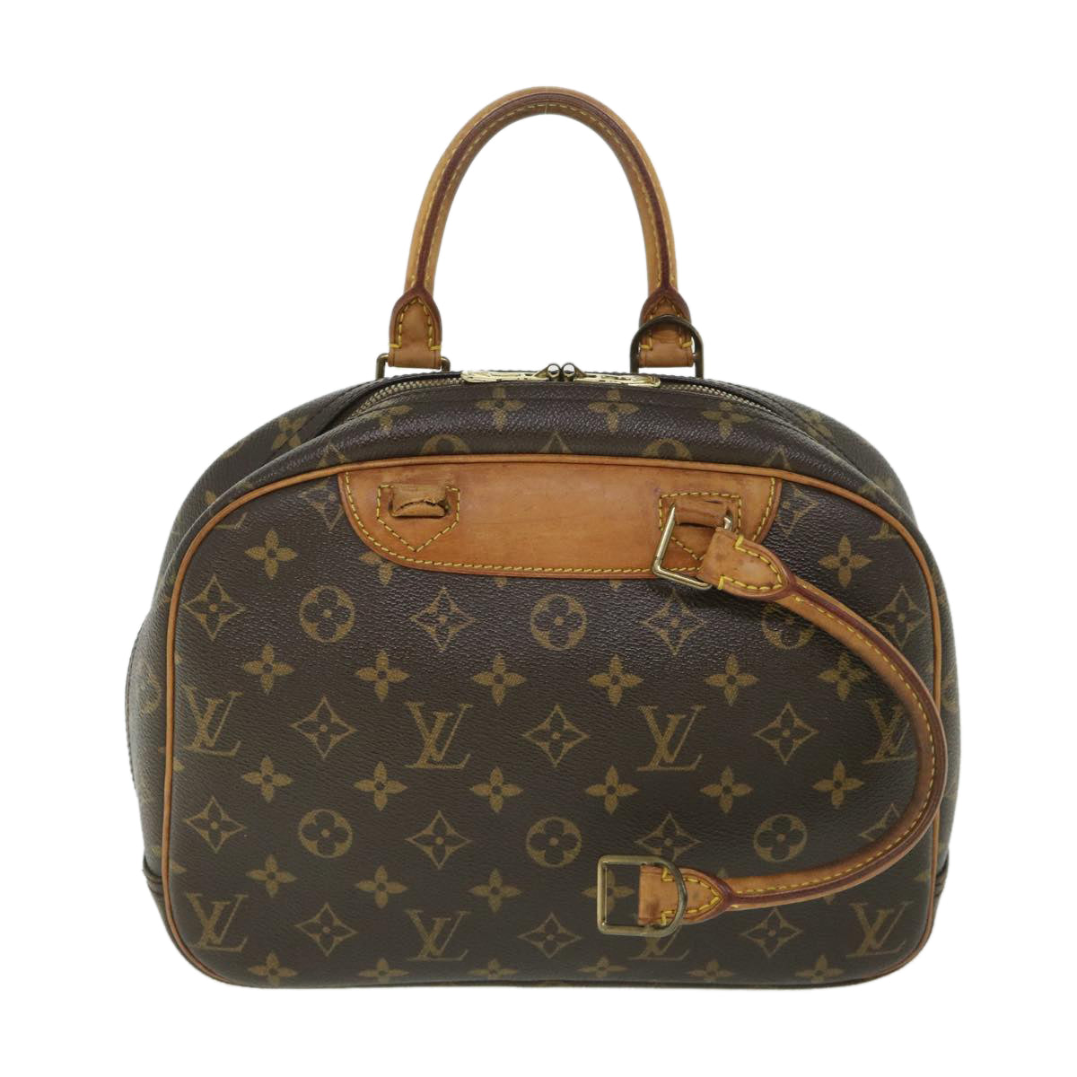 LOUIS VUITTON Monogram Trouville Hand Bag M42228 LV Auth 54597 - 0