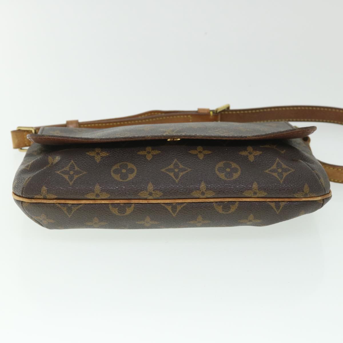 LOUIS VUITTON Monogram Musette Tango Short Strap Shoulder Bag M51257 Auth 54610