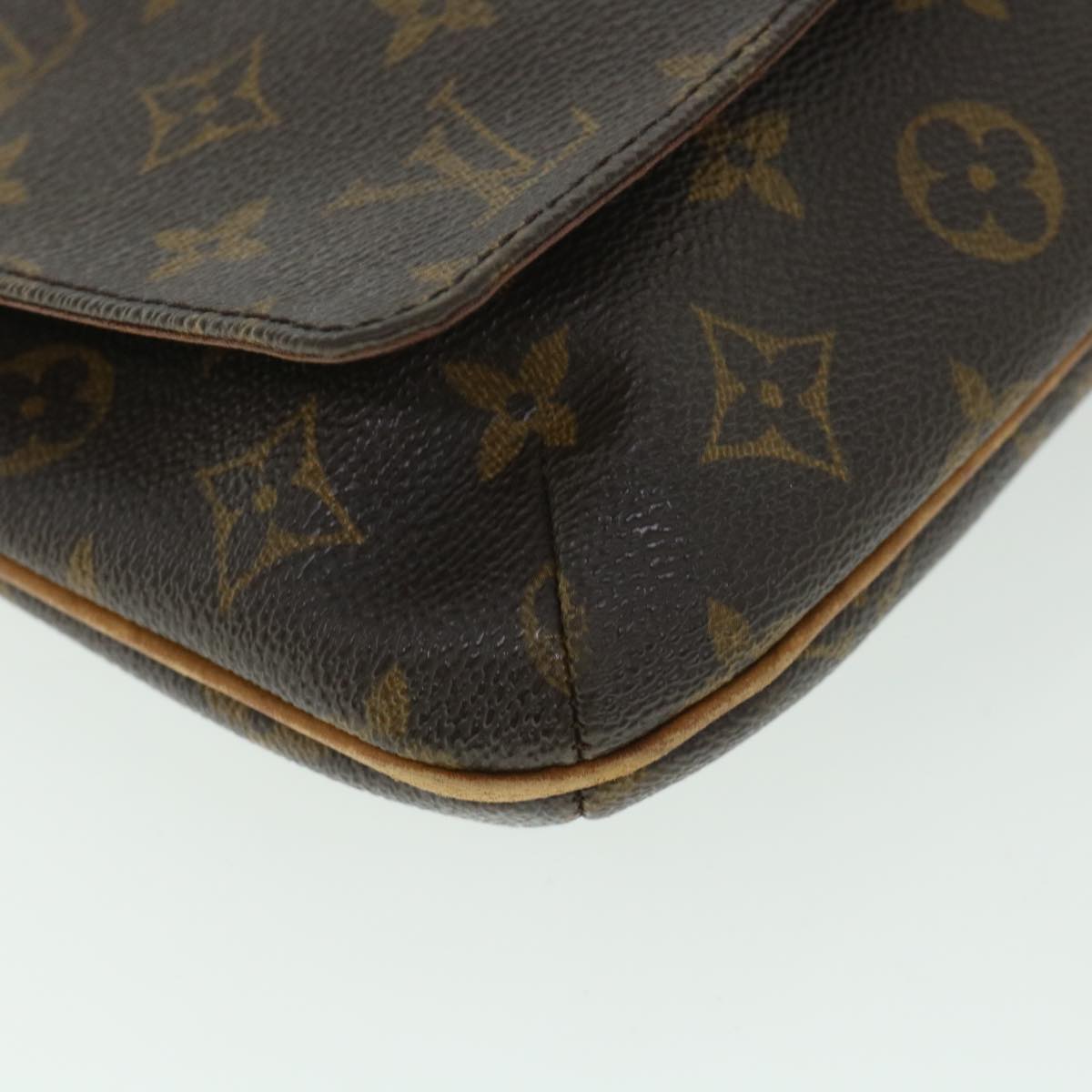 LOUIS VUITTON Monogram Musette Tango Short Strap Shoulder Bag M51257 Auth 54610