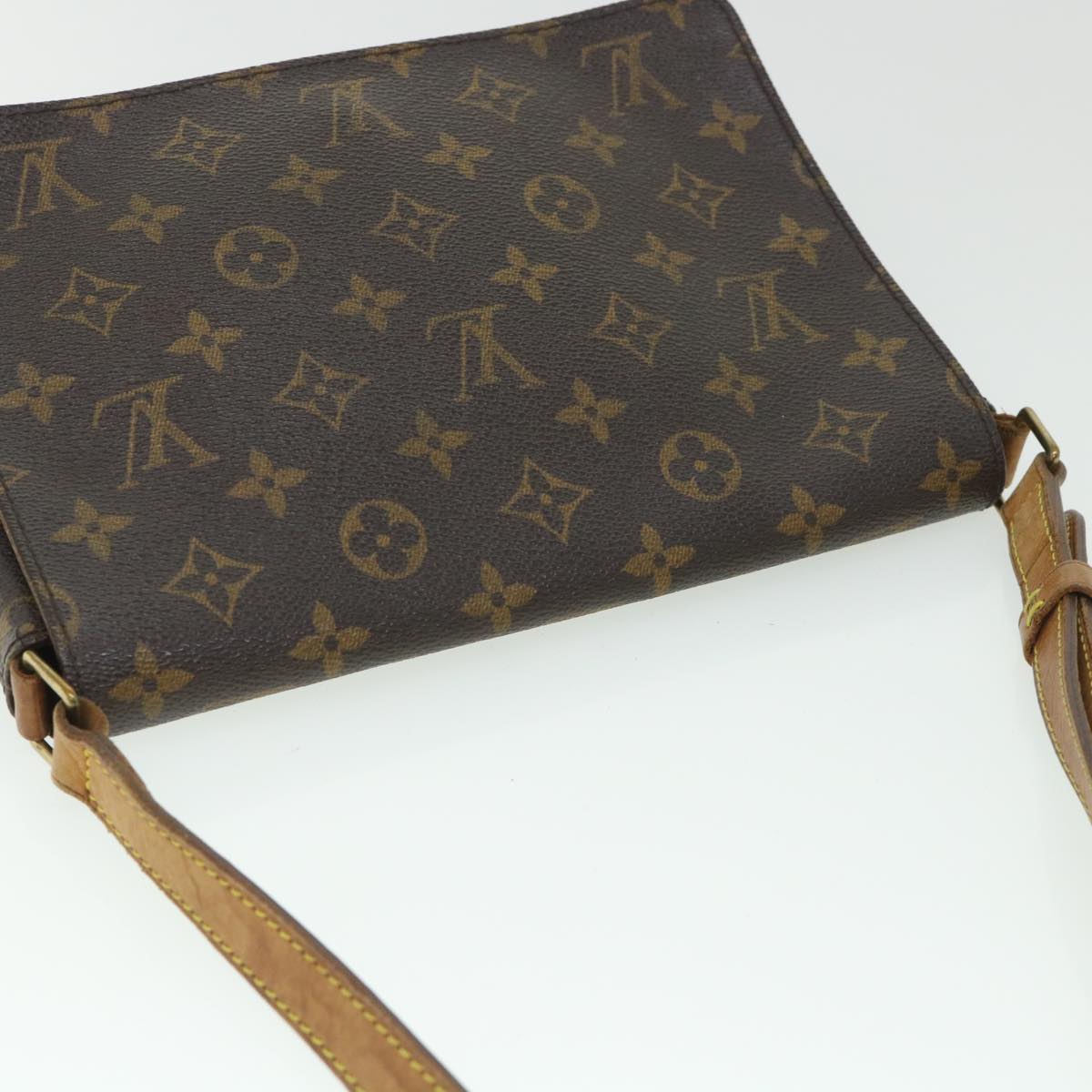 LOUIS VUITTON Monogram Musette Tango Short Strap Shoulder Bag M51257 Auth 54610