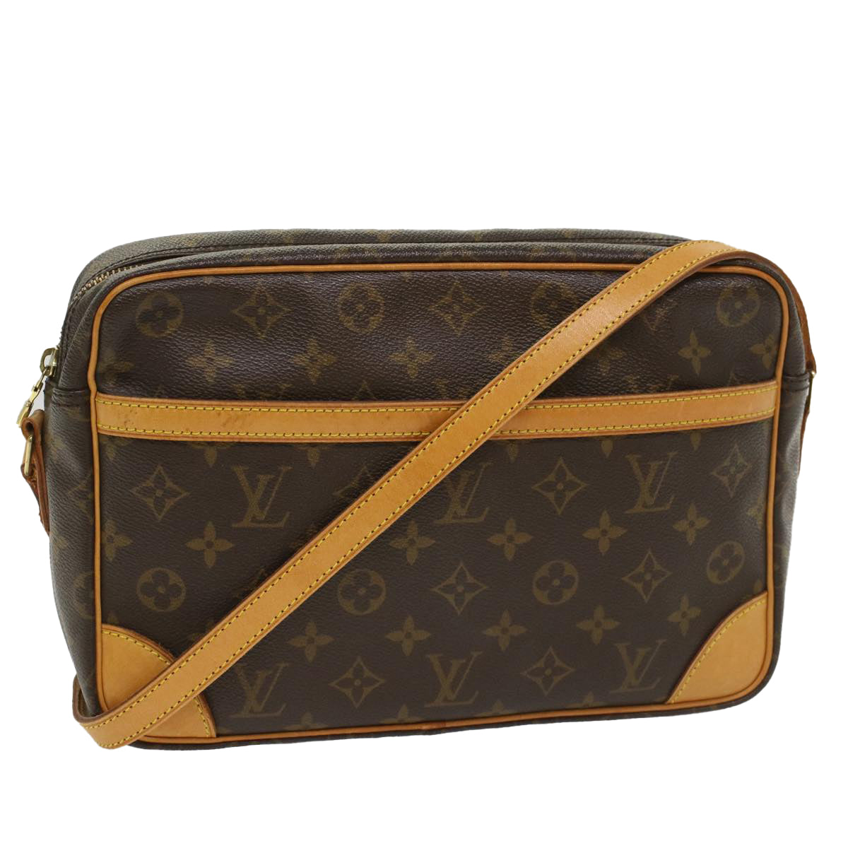 LOUIS VUITTON Monogram Trocadero 30 Shoulder Bag M51272 LV Auth 54634