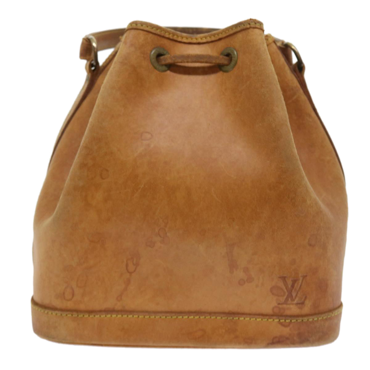 LOUIS VUITTON Nomad Mini Noe Hand Bag Leather Beige M43528 LV Auth 54637 - 0
