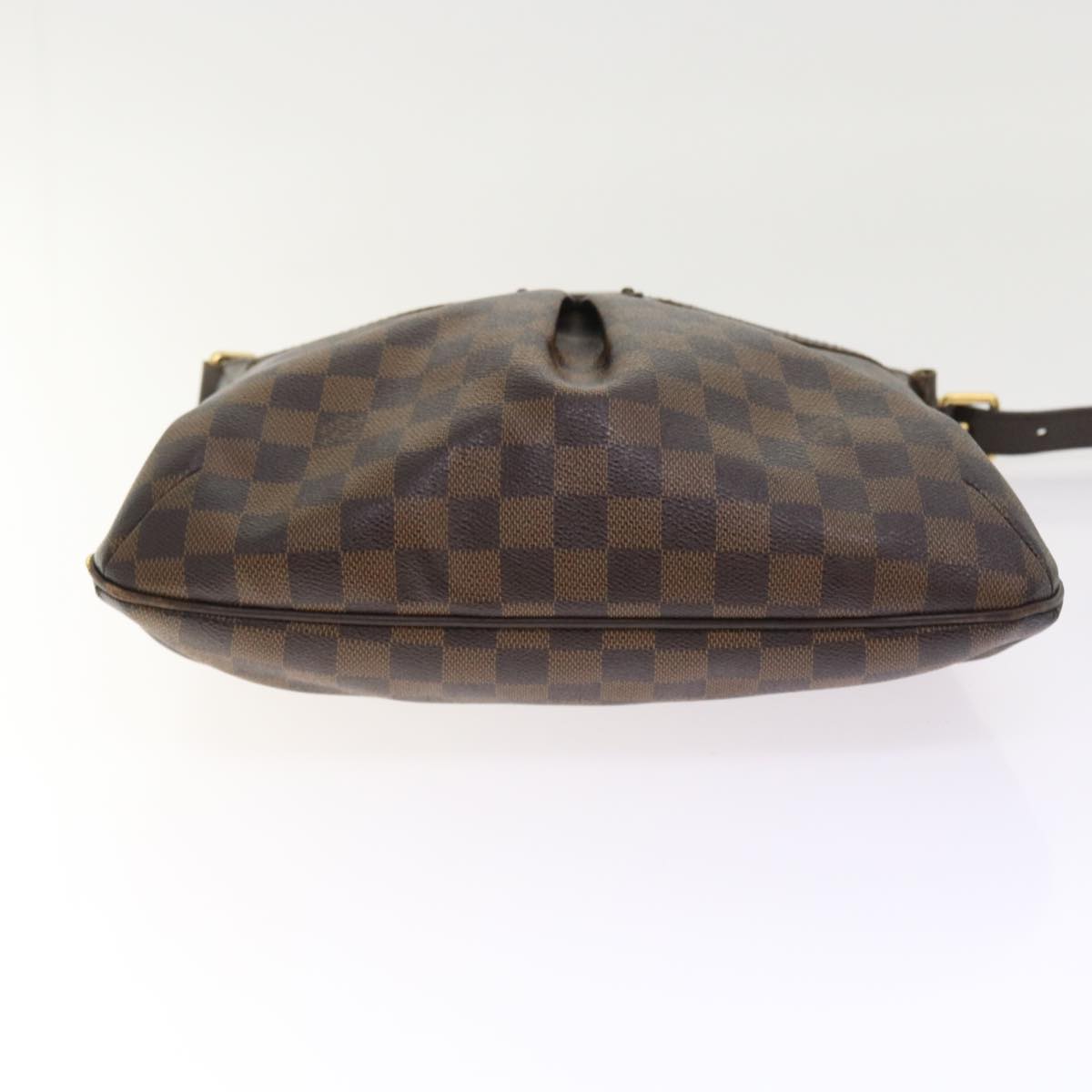 LOUIS VUITTON Damier Ebene Bloomsbury PM Shoulder Bag N42251 LV Auth 54641