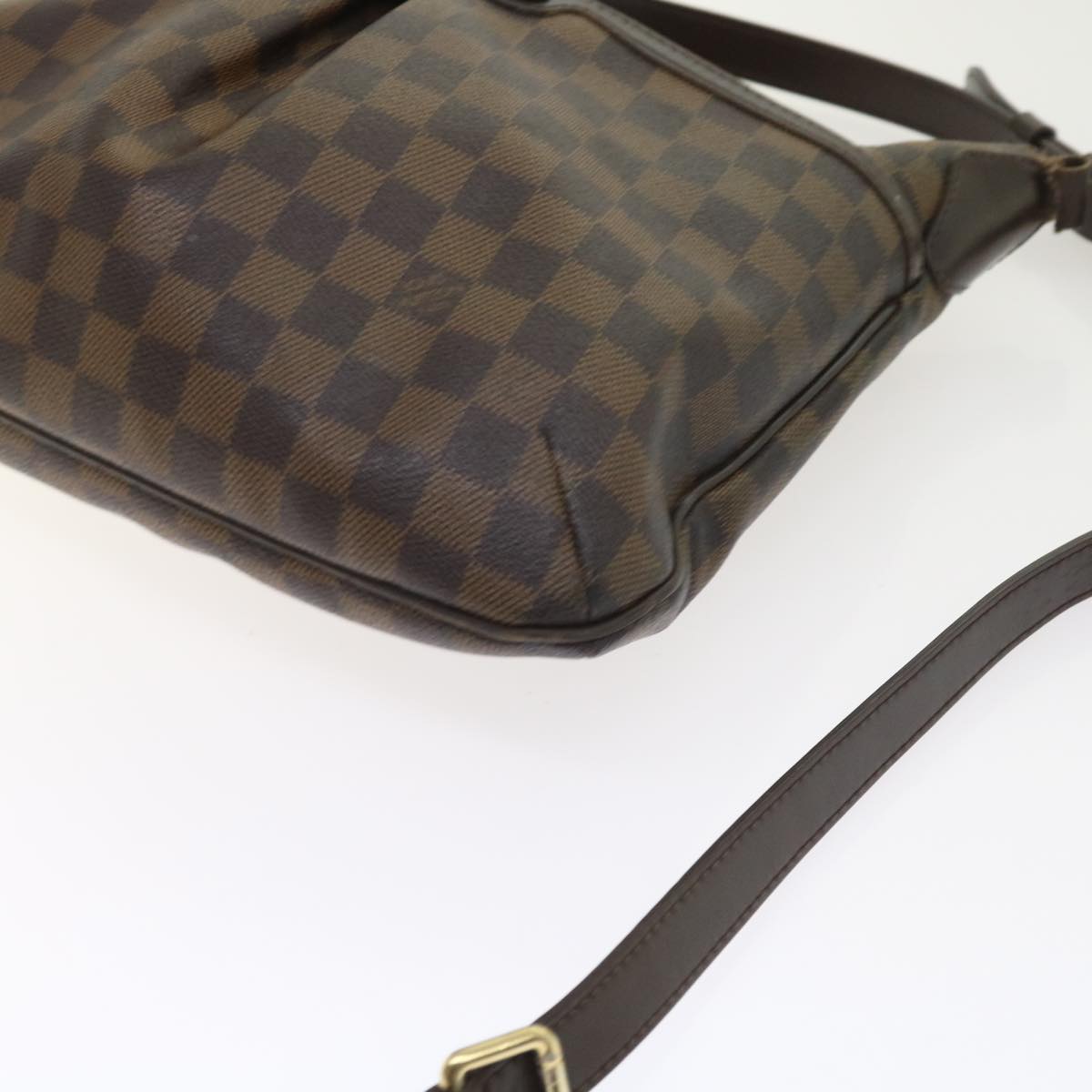 LOUIS VUITTON Damier Ebene Bloomsbury PM Shoulder Bag N42251 LV Auth 54641