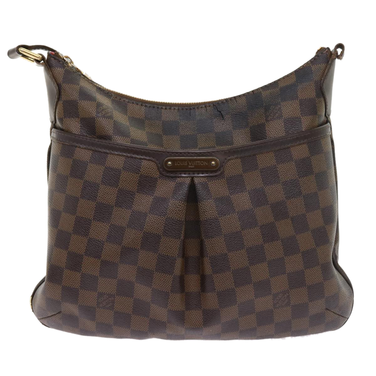 LOUIS VUITTON Damier Ebene Bloomsbury PM Shoulder Bag N42251 LV Auth 54641