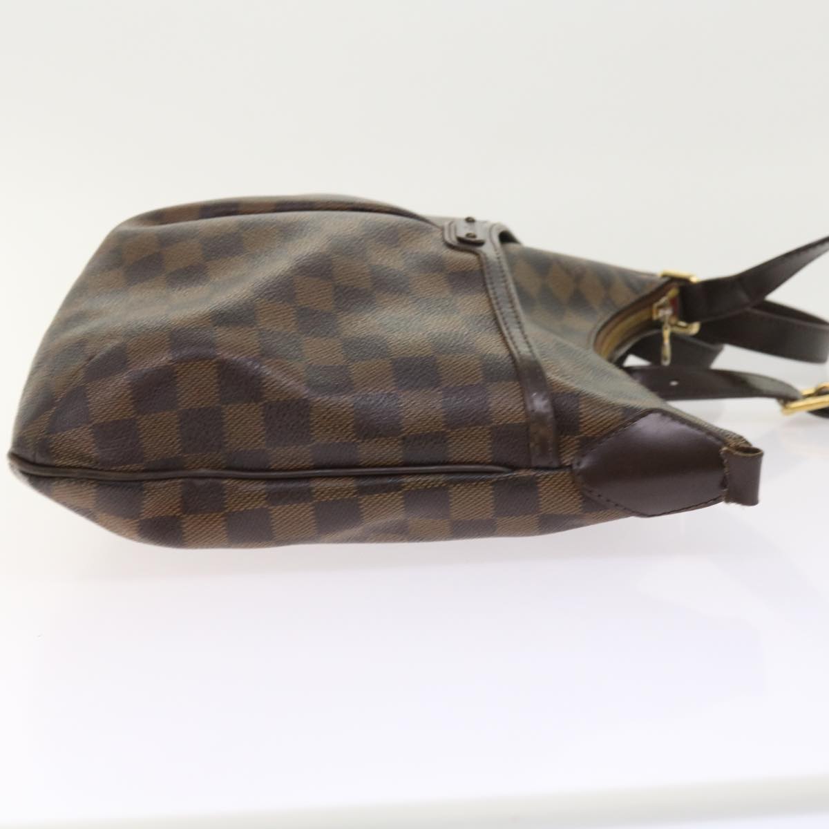 LOUIS VUITTON Damier Ebene Bloomsbury PM Shoulder Bag N42251 LV Auth 54641