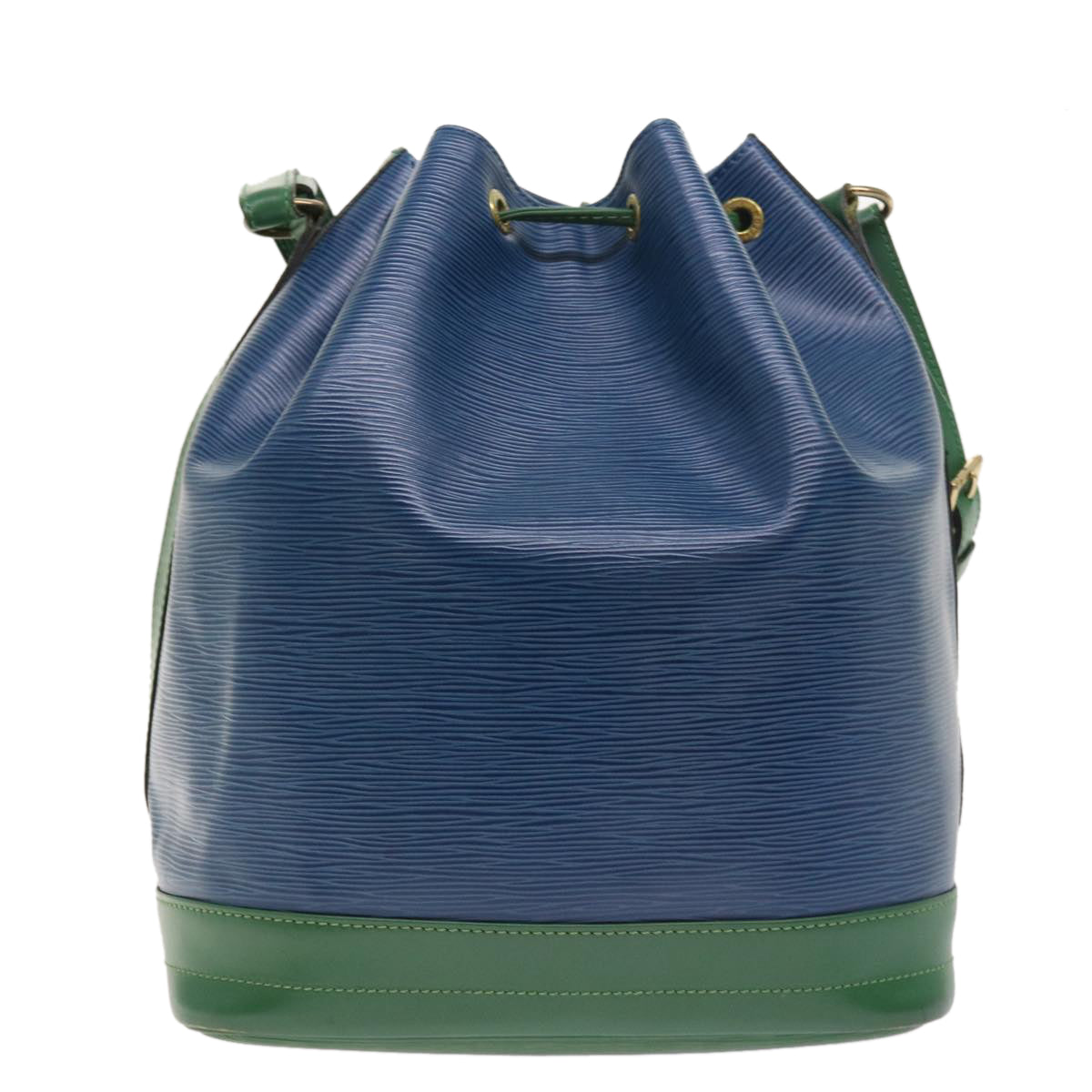 LOUIS VUITTON Epi Bicolor Noe Shoulder Bag Green Blue M44044 LV Auth 54646