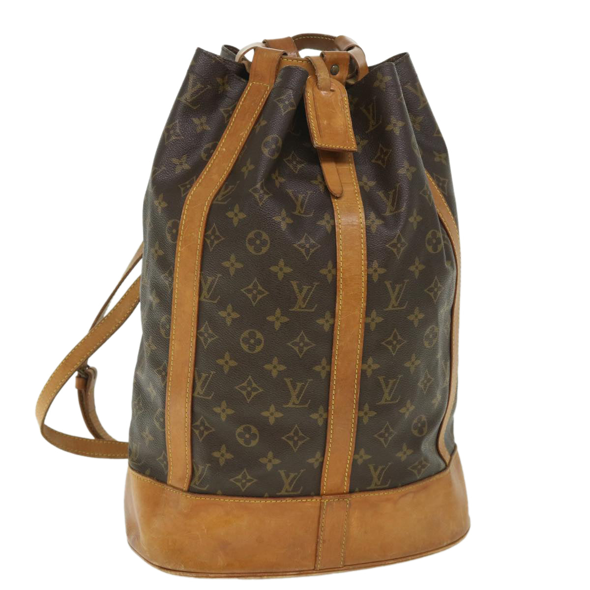 LOUIS VUITTON Monogram Randonnee GM Shoulder Bag M42244 LV Auth 54662