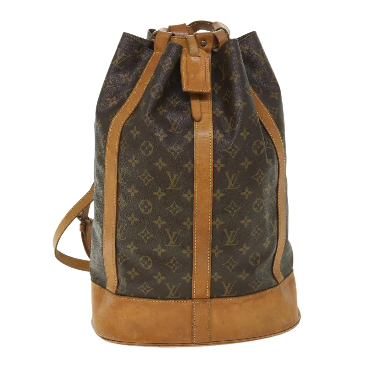 LOUIS VUITTON Monogram Randonnee GM Shoulder Bag M42244 LV Auth 54662