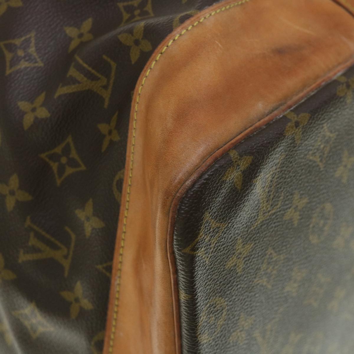 LOUIS VUITTON Monogram Sac Marine Shoulder Bag M41235 LV Auth 54670