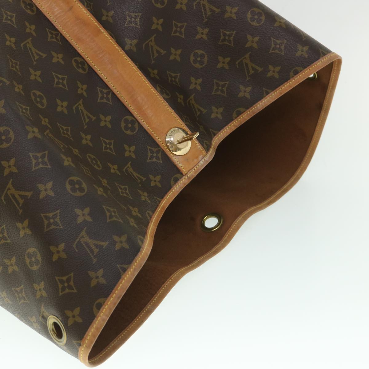 LOUIS VUITTON Monogram Sac Marine Shoulder Bag M41235 LV Auth 54670