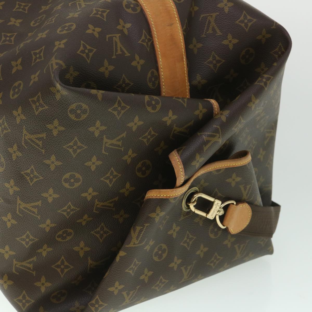 LOUIS VUITTON Monogram Sac Marine Shoulder Bag M41235 LV Auth 54670